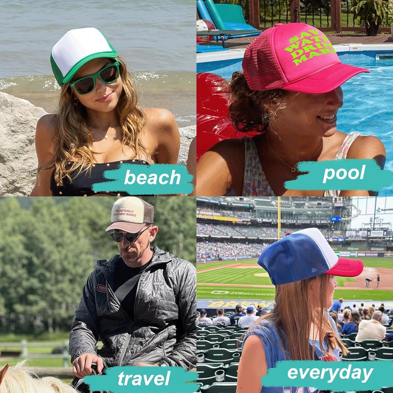 Funky Junque Premium Mesh Snapback Trucker Hat - Stylish Comfort for All - Patriotic, Humor & More - Image 4